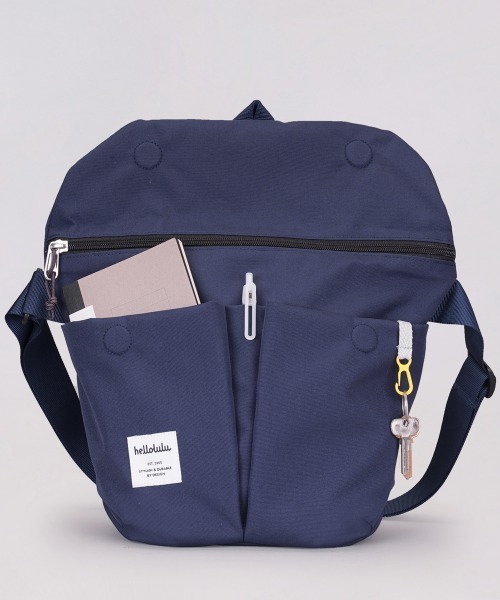 hellolulu(ハロルル)の「hellolulu KASEN All Day Shoulder Bag - 731046(ショルダーバッグ・レディース・ブルー系その他2/ダークブルー/ブラック/グレー・ONE)」の15枚目の写真