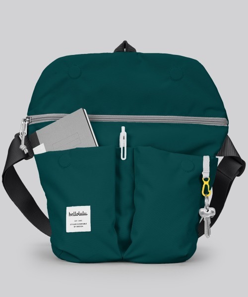 hellolulu(ハロルル)の「hellolulu KASEN All Day Shoulder Bag - 731046(ショルダーバッグ・レディース・ブルー系その他2/ダークブルー/ブラック/グレー・ONE)」の20枚目の写真