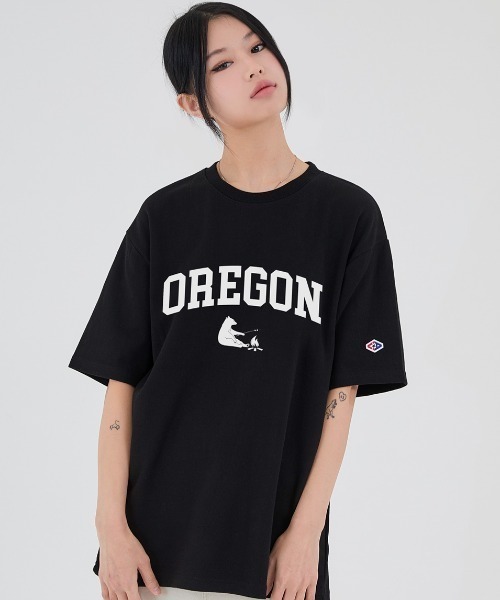 ★日本未入荷★ ADERERROR オフホワイト 0114 Tシャツ ロゴ 韓国 ☆韓国の人気☆【Ader Error】☆Twinny Logo T-Shirt