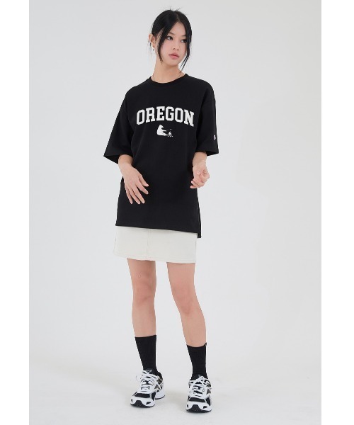 韓国発!【OPENING PROJECT】アーチ ロゴTシャツ 楽天市場】【ｾｰﾙ】【送料無料】【1点のみメール便対象】カラー