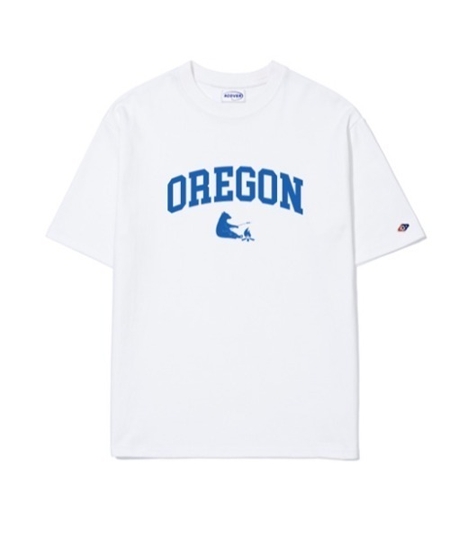 ACOVER（オコボ）の「『ACOVER/オコボ』OREGON ARCH T-SHIRTS/アーチロゴプリント 半袖Tシャツ（Tシャツ/カットソー・レディース・ホワイト/ライトグレー/ライトブルー/ブラック/チャコールグレー・M）」の12枚目の写真