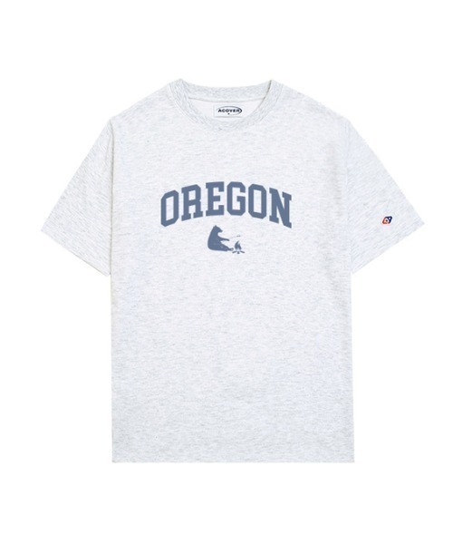 ACOVER（オコボ）の「『ACOVER/オコボ』OREGON ARCH T-SHIRTS/アーチロゴプリント 半袖Tシャツ（Tシャツ/カットソー・レディース・ホワイト/ライトグレー/ライトブルー/ブラック/チャコールグレー・M）」の15枚目の写真