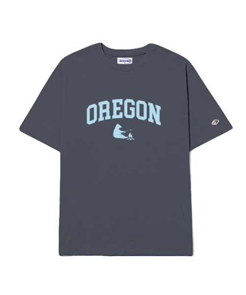 ACOVER（オコボ）の「『ACOVER/オコボ』OREGON ARCH T-SHIRTS/アーチロゴプリント 半袖Tシャツ（Tシャツ/カットソー・レディース・ホワイト/ライトグレー/ライトブルー/ブラック/チャコールグレー・M）」の14枚目の写真