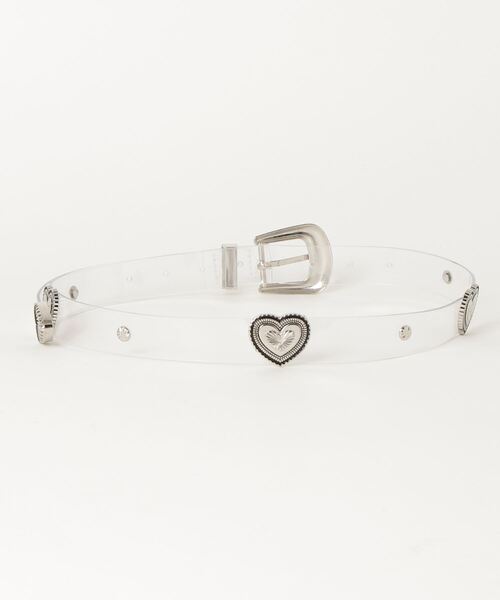 WEGO（ウィゴー）の「WEGO/ハートコンチョウエスタンベルト（ベルト・レディース・その他1/ブラック/ベージュ・FREE）」の4枚目の写真