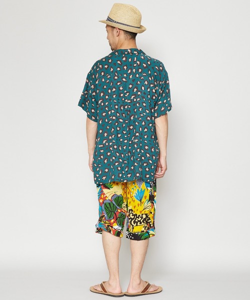 チャイハネ(チャイハネ)の「【チャイハネ】ジャングルMEN'Sシャツ(シャツ/ブラウス・メンズ・ホワイト/ベージュ/ネイビー/ブラウン/グリーン/グレー/マスタード/ライトブラウン/カーキ・FREE)」の10枚目の写真