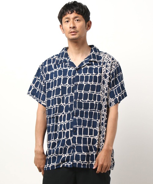 チャイハネ(チャイハネ)の「【チャイハネ】ジャングルMEN'Sシャツ(シャツ/ブラウス・メンズ・ホワイト/ベージュ/ネイビー/ブラウン/グリーン/グレー/マスタード/ライトブラウン/カーキ・FREE)」の19枚目の写真