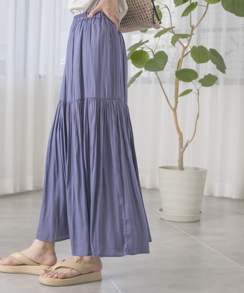 URBAN RESEARCH（アーバンリサーチ）の「プリーツティアードスカート