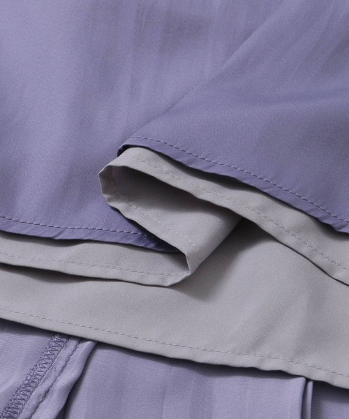 URBAN RESEARCH（アーバンリサーチ）の「プリーツティアードスカート（スカート・レディース・ブルー/ベージュ/ライトカーキ・FREE）」の19枚目の写真