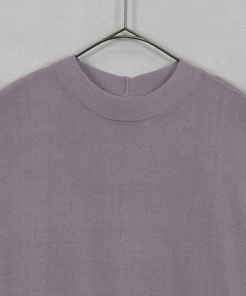 &g'aime（アンジェム）の「【&g’aime】フレンチスリーブシアーニット（ニット/セーター・レディース・ブラック/ベージュ/パープル/グレー・FREE）」の22枚目の写真