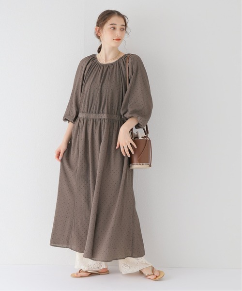 セール バックシャン袖ボリュームワンピース ワンピース Simplicite シンプリシテェ のファッション通販 Zozotown