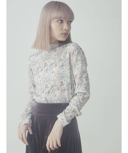 merry jenny(メリージェニー)の「tiny flower tops(Tシャツ/カットソー・レディース・ピンク/ブルー・FREE)」の7枚目の写真