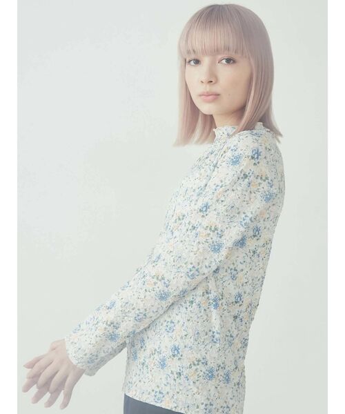 merry jenny(メリージェニー)の「tiny flower tops(Tシャツ/カットソー・レディース・ピンク/ブルー・FREE)」の10枚目の写真