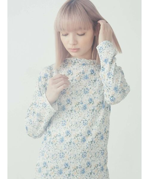 merry jenny(メリージェニー)の「tiny flower tops(Tシャツ/カットソー・レディース・ピンク/ブルー・FREE)」の11枚目の写真