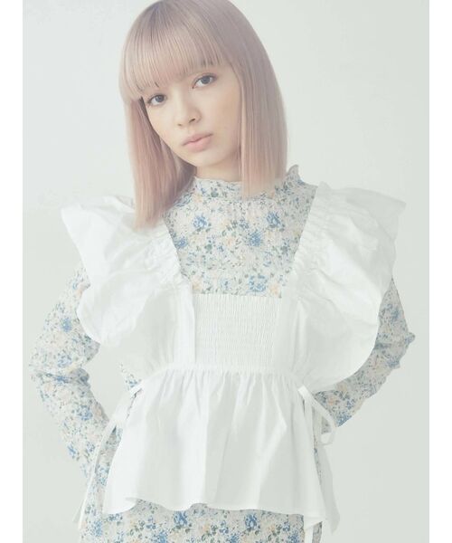 merry jenny(メリージェニー)の「tiny flower tops(Tシャツ/カットソー・レディース・ピンク/ブルー・FREE)」の16枚目の写真