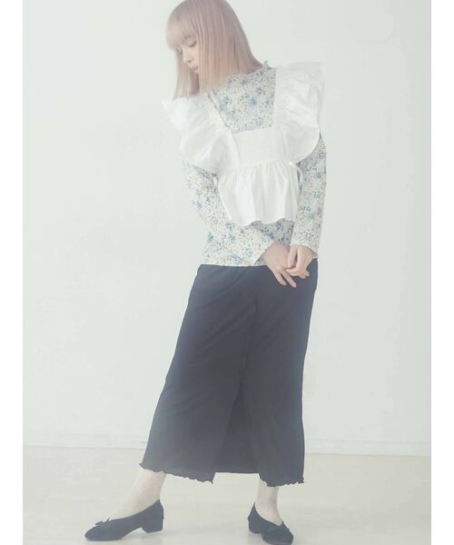 merry jenny(メリージェニー)の「tiny flower tops(Tシャツ/カットソー・レディース・ピンク/ブルー・FREE)」の17枚目の写真