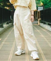 雲を見つめるスソダーツカーゴパンツ