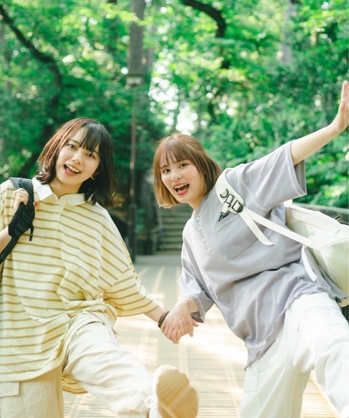 nemne store（ネンネストア）の「雲を見つめるスソダーツカーゴパンツ（カーゴパンツ・レディース・オフホワイト/アイボリー・フリー）」の22枚目の写真