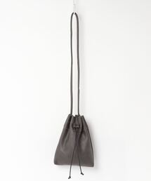 ∴WEGO/別注Wrangler フェイクレザー巾着ショルダーバッグ