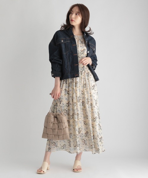 Andemiu（アンデミュウ）の「オーバーサイズＧジャン215195（デニムジャケット・レディース・グレー/インディゴブルー・FREE）」の9枚目の写真