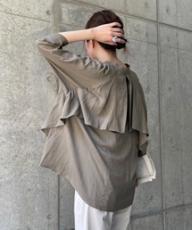 CAPRICIEUX LE'MAGE | ラッフルデザインシャツ(シャツ/ブラウス)