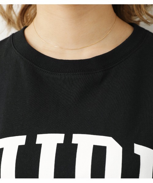 RODEO CROWNS WIDE BOWL（ロデオクラウンズワイドボウル）の「ポケットTシャツワンピース（ワンピース・レディース・ホワイト/ブラック/グリーン・FREE）」の17枚目の写真