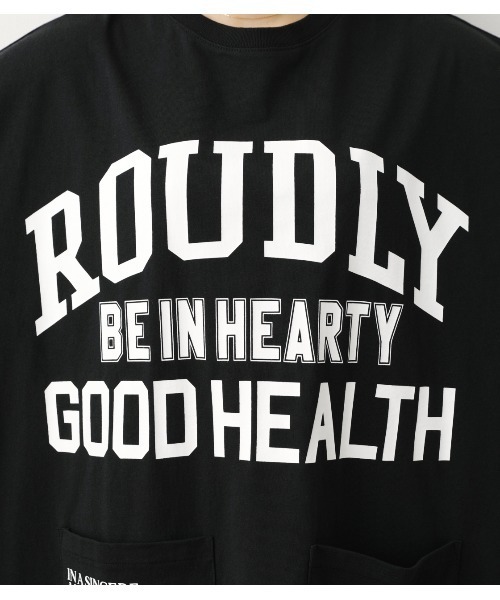 RODEO CROWNS WIDE BOWL（ロデオクラウンズワイドボウル）の「ポケットTシャツワンピース（ワンピース・レディース・ホワイト/ブラック/グリーン・FREE）」の19枚目の写真