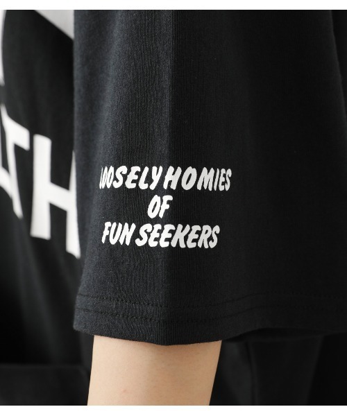 RODEO CROWNS WIDE BOWL（ロデオクラウンズワイドボウル）の「ポケットTシャツワンピース（ワンピース・レディース・ホワイト/ブラック/グリーン・FREE）」の20枚目の写真