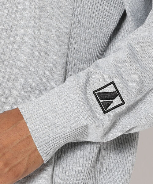 AVIREX(アヴィレックス)の「【SMART/スマート】長袖 ロゴ セーター / SMART LONG SLEEVE LOGO SWEATER / アヴィレックス / AVIREX(ニット/セーター・メンズ・ブラック/グレー・X-LARGE/XX-LARGE/LARGE/MEDIUM)」の7枚目の写真