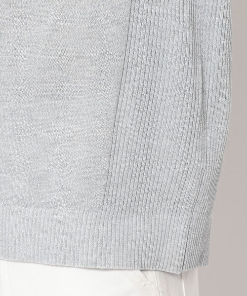 AVIREX(アヴィレックス)の「【SMART/スマート】長袖 ロゴ セーター / SMART LONG SLEEVE LOGO SWEATER / アヴィレックス / AVIREX(ニット/セーター・メンズ・ブラック/グレー・X-LARGE/XX-LARGE/LARGE/MEDIUM)」の8枚目の写真