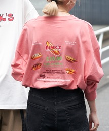 CIAOPANIC TYPY | PINKSホットドッグプリントロンTee(Tシャツ/カットソー)