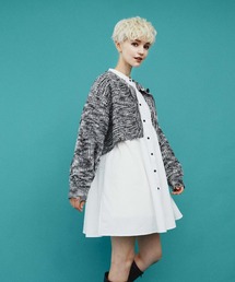 RETRO GIRL | ダメージショートカーデ(カーディガン/ボレロ)