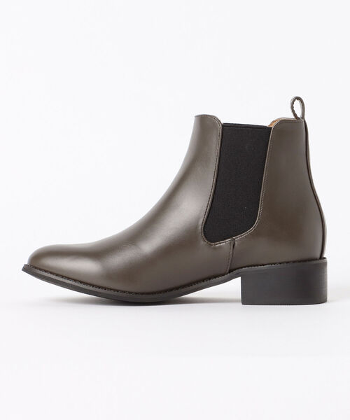 BEAMS HEART(ビームスハート)の「BEAMS HEART / サイドゴア ブーツ(ブーツ・レディース・ブラック/グリーン系その他5・SMALL/MEDIUM/LARGE)」の5枚目の写真