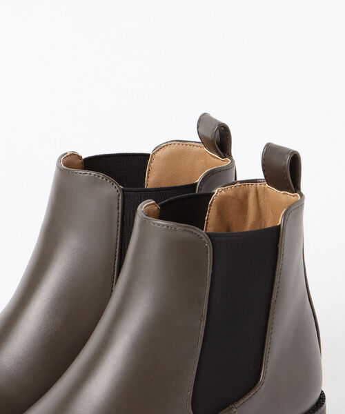 BEAMS HEART(ビームスハート)の「BEAMS HEART / サイドゴア ブーツ(ブーツ・レディース・ブラック/グリーン系その他5・SMALL/MEDIUM/LARGE)」の6枚目の写真