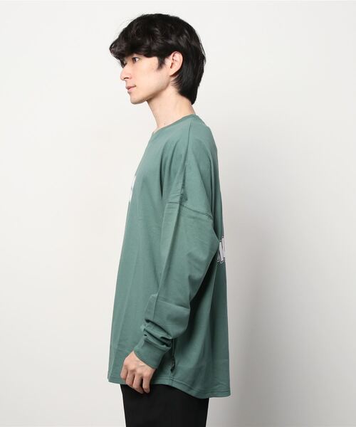 chillax(チラックス)の「【ムラサキスポーツ別注】CHILLAX/チラックス BETTY BOOP ビックシルエット バックプリントロンT 214OO1LT119CL(Tシャツ/カットソー・メンズ・ネイビー/ホワイト/グレー/グリーン・L/M)」の6枚目の写真