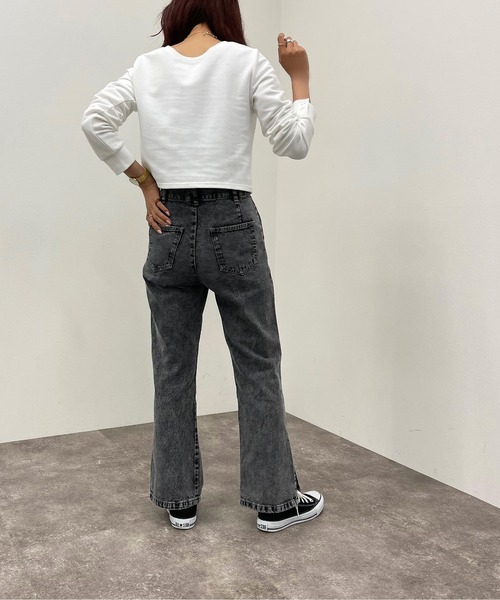 apres jour mignon（アプレジュールミニョン）の「２WAYトップス【ZOZOTOWN限定アイテム】（Tシャツ/カットソー・レディース・グリーン/ナチュラル/オフホワイト/ブラック・フリー/X-LARGE）」の21枚目の写真