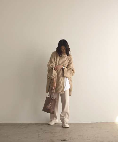 marjour(マージュール)の「DAIRY TOTE BAG(ショルダーバッグ・レディース・ブラック/ピンクベージュ・FREE)」の7枚目の写真