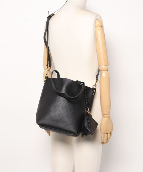 marjour(マージュール)の「DAIRY TOTE BAG(ショルダーバッグ・レディース・ブラック/ピンクベージュ・FREE)」の21枚目の写真