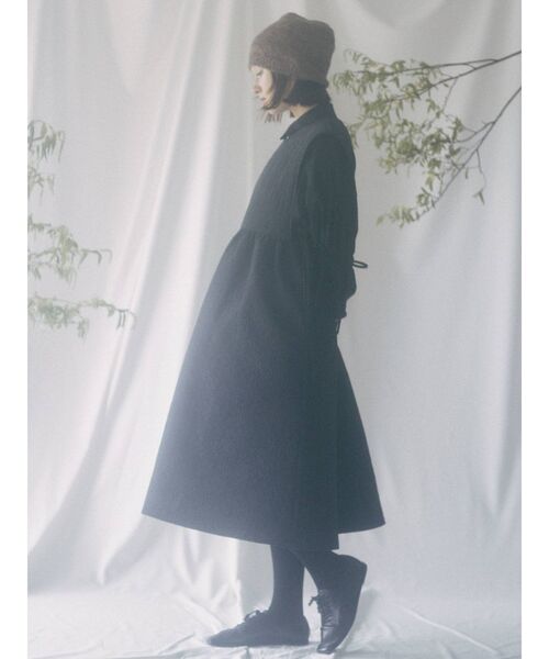 merry jenny（メリージェニー）の「カップルワッチ（ニットキャップ/ビーニー・レディース・ホワイト/ブラウン・FREE）」の15枚目の写真