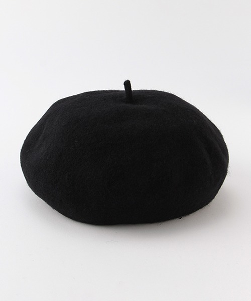 petit main LIEN（プティマインリアン）の「ベレー帽（ハンチング/ベレー帽・レディース・キャメル/ブラック・FREE）」の9枚目の写真