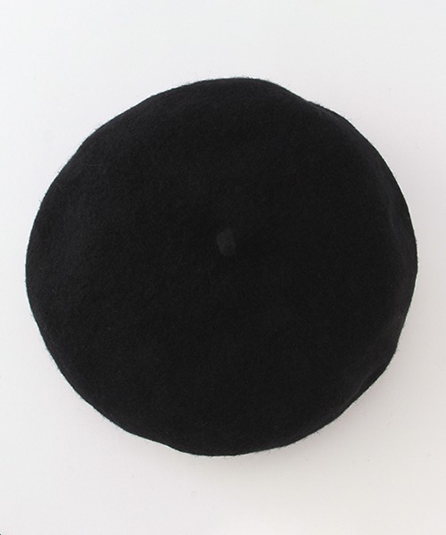 petit main LIEN（プティマインリアン）の「ベレー帽（ハンチング/ベレー帽・レディース・キャメル/ブラック・FREE）」の5枚目の写真