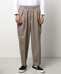 FREAK'S STORE | TECH WOOL タックイージーパンツ(スラックス)