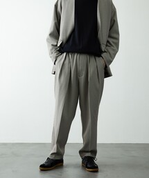 FREAK'S STORE | TECH WOOL タックイージーパンツ(スラックス)