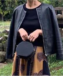 Ritzy | 大人シルエット 丸型ボックス エレガント ショルダーバッグ(ショルダーバッグ)