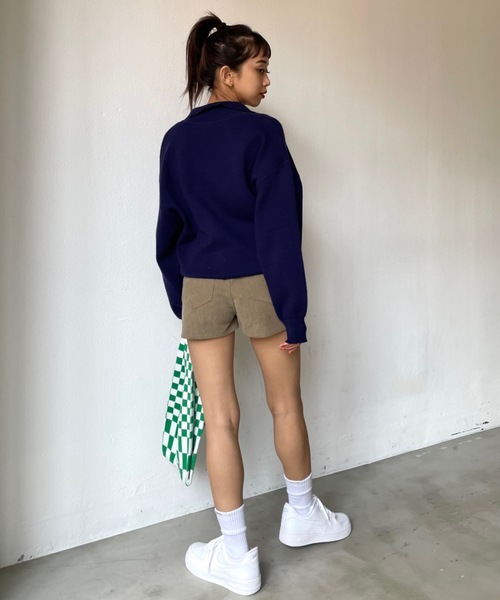 SHAGGIE（シャギー）の「ミニコーデュロイショートパンツ（その他パンツ・レディース・ブラック/ベージュ/グレー・SMALL/MEDIUM）」の21枚目の写真