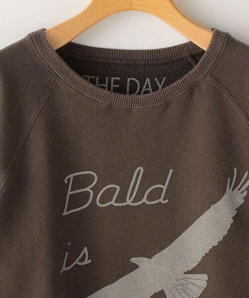 THE DAY(ザデイ)の「【SHIPS KIDS別注】THE DAY:バード スウェット(145~160cm)(スウェット・キッズ・スカイブルー/キャメル・S/145/M/160)」の4枚目の写真