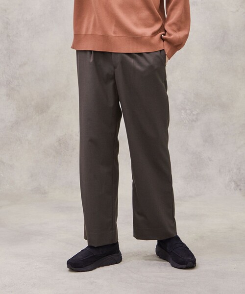 PUBLIC TOKYO ストレートスラックス　ダークブラウン PUBLIC TOKYO（パブリックトウキョウ）の「37.5ストレート