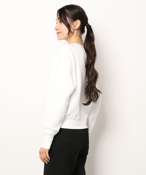 TICCA（ティッカ）の「【TICCA】クルーネックプルオーバー WOMEN（スウェット・レディース・ホワイト/ベージュ・FREE）」の3枚目の写真
