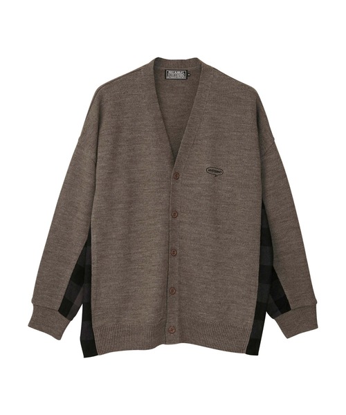 HYSTERIC GLAMOUR（ヒステリックグラマー）の「HYSTERIC!刺繍 カーディガン（カーディガン/ボレロ・メンズ・ブラック/グレー/ブラウン・LARGE/MEDIUM/SMALL/X-LARGE）」の5枚目の写真