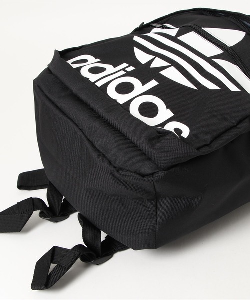 adidas Originals（アディダスオリジナルス）の「Bigトレフォイル バックパック CL5498（バックパック/リュック・メンズ・ブラック×ホワイト・F）」の5枚目の写真