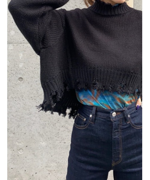 SLY（スライ）の「WANDERING ZEBRA TOPS ゼブラ トップス（Tシャツ